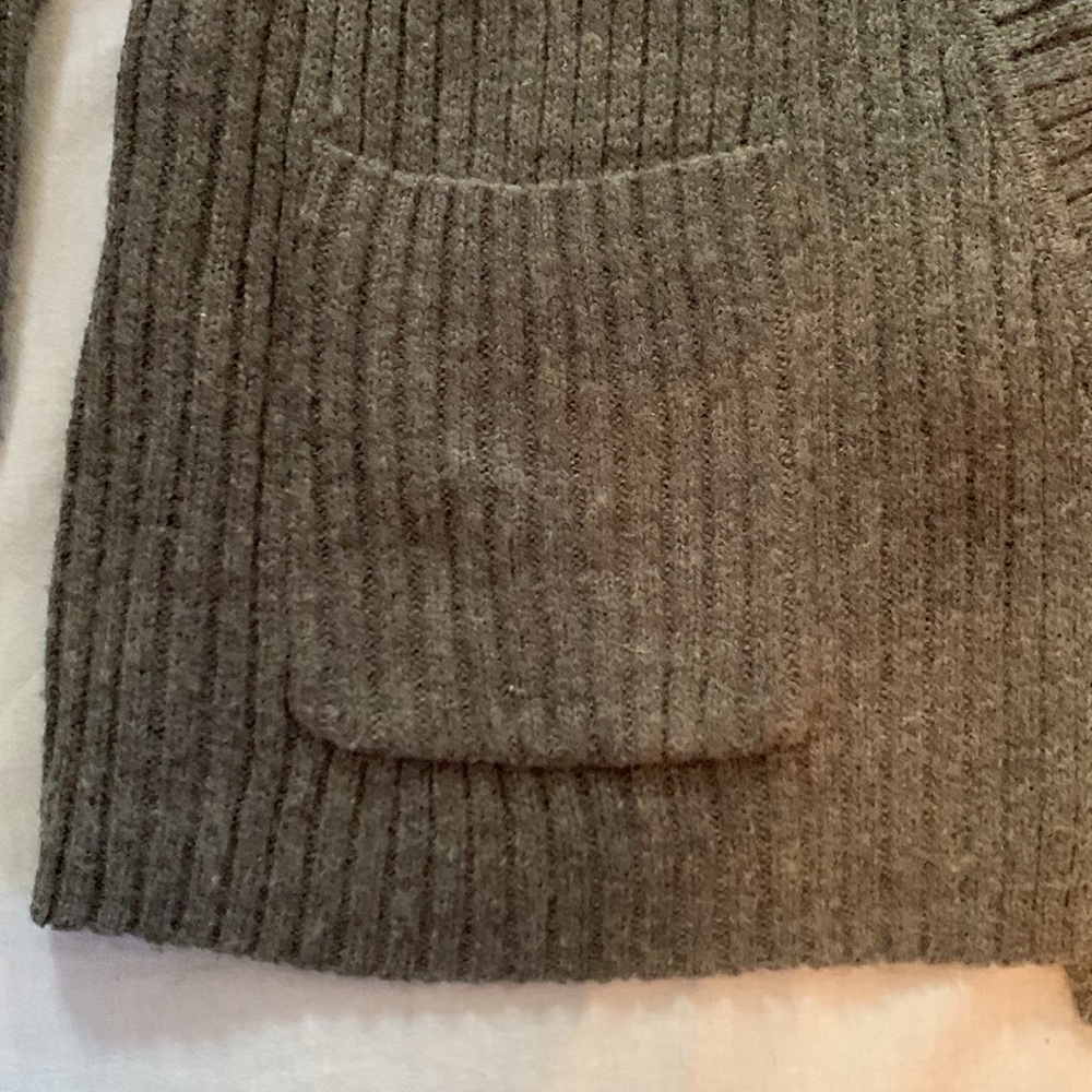 Michael Michael Kors Ribbed Cardigan with Pockets - Picture 4 of 5